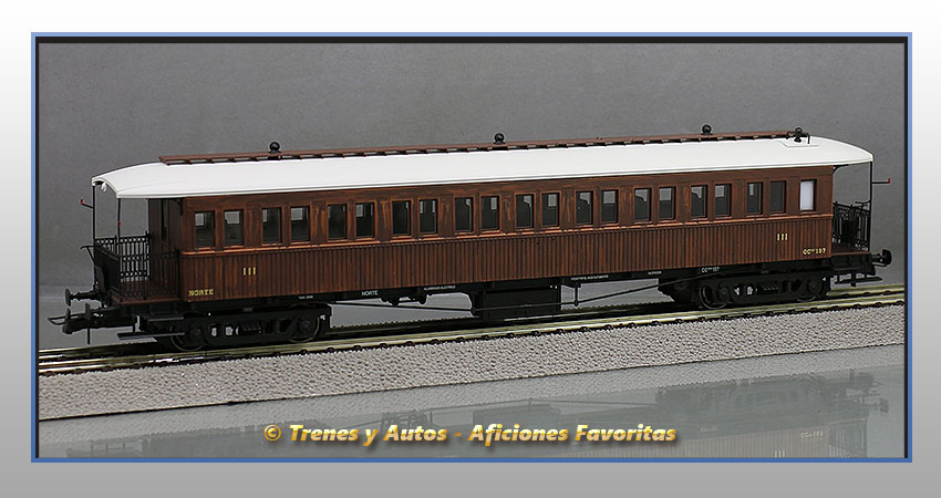 Coche pasajeros Serie CCfhv CC-197 - Norte