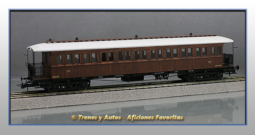Coche pasajeros Serie CCfhv CC-197 - Norte