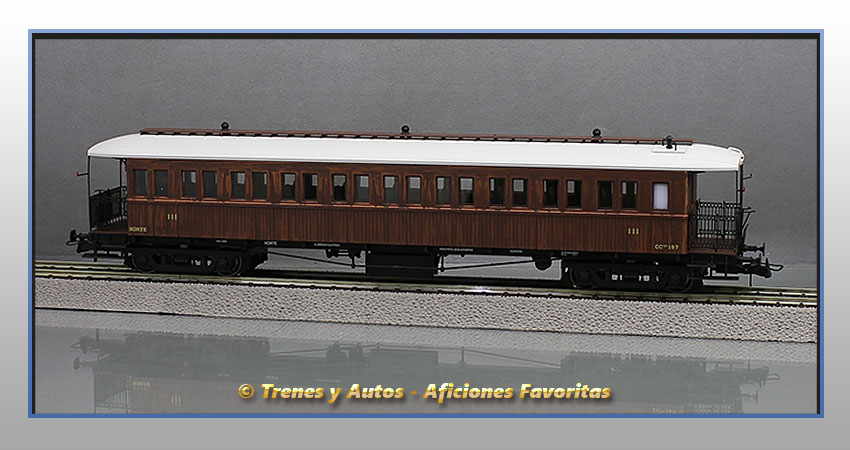 Coche pasajeros Serie CCfhv CC-197 - Norte