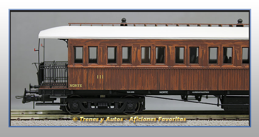 Coche pasajeros Serie CCfhv CC-197 - Norte