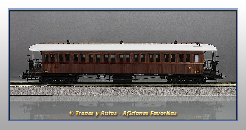 Coche pasajeros Serie CCfhv CC-188 - Norte