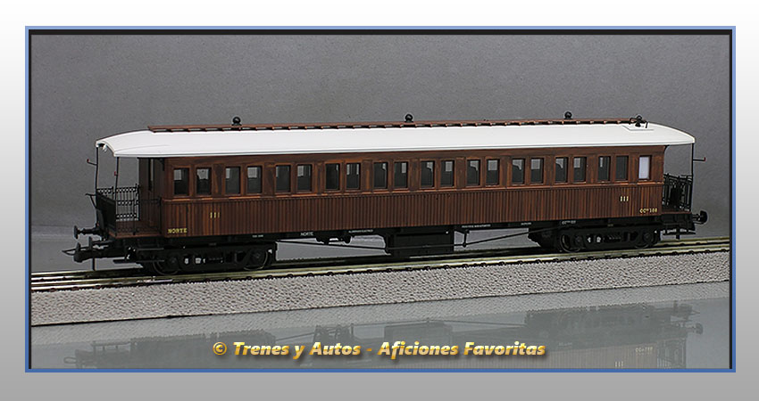 Coche pasajeros Serie CCfhv CC-188 - Norte