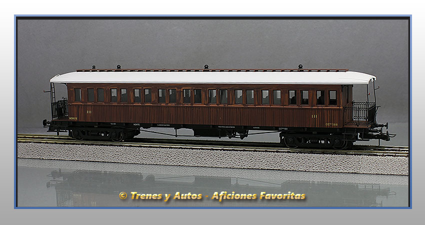Coche pasajeros Serie CCfhv CC-188 - Norte