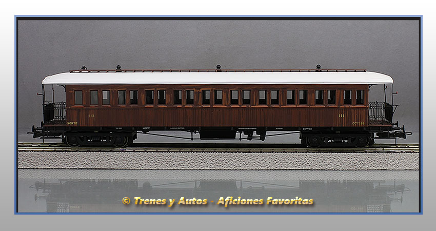 Coche pasajeros Serie CCfhv CC-188 - Norte