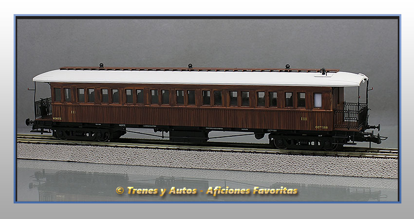 Coche pasajeros Serie CCfhv CC-188 - Norte