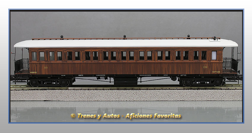 Coche pasajeros Serie CCfhv CC-188 - Norte