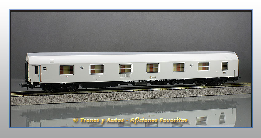 Coche pasajeros Serie 8000 Camas T2 - Renfe