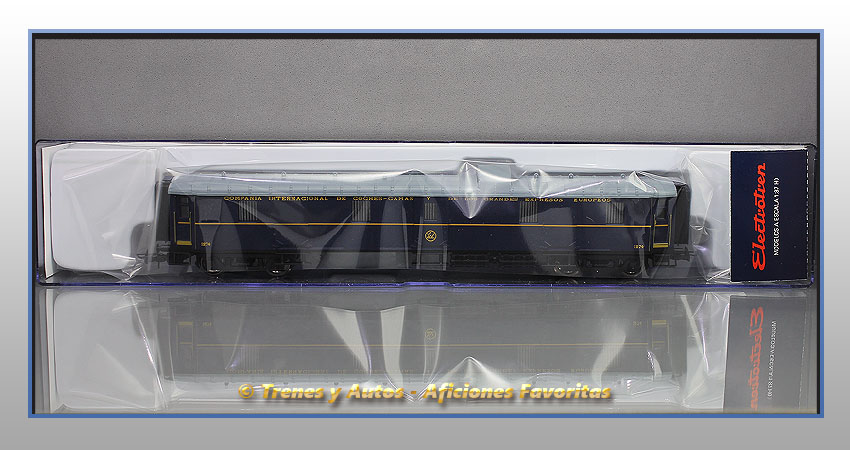 Furgón Tipo F CIWL 1274 - Renfe