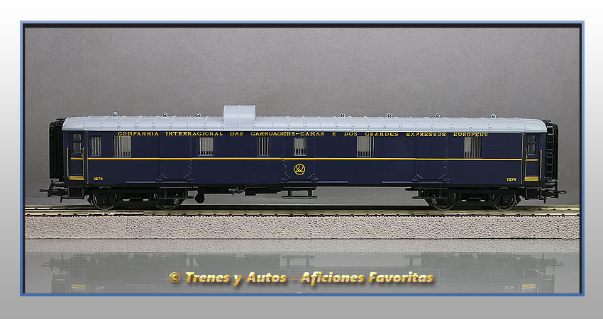 Furgón Tipo F CIWL 1274 - Renfe