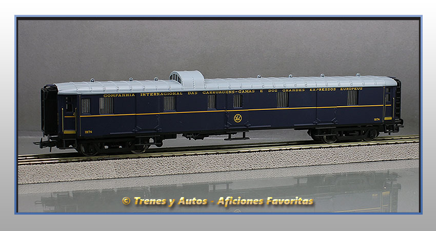 Furgón Tipo F CIWL 1274 - Renfe