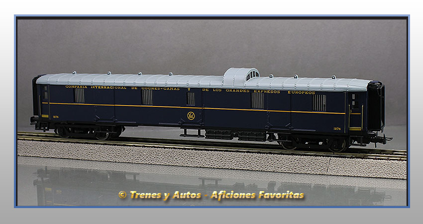 Furgón Tipo F CIWL 1274 - Renfe