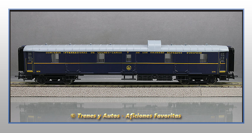 Furgón Tipo F CIWL 1274 - Renfe