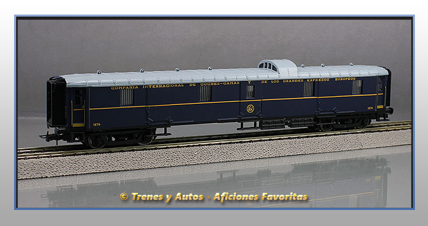 Furgón Tipo F CIWL 1274 - Renfe