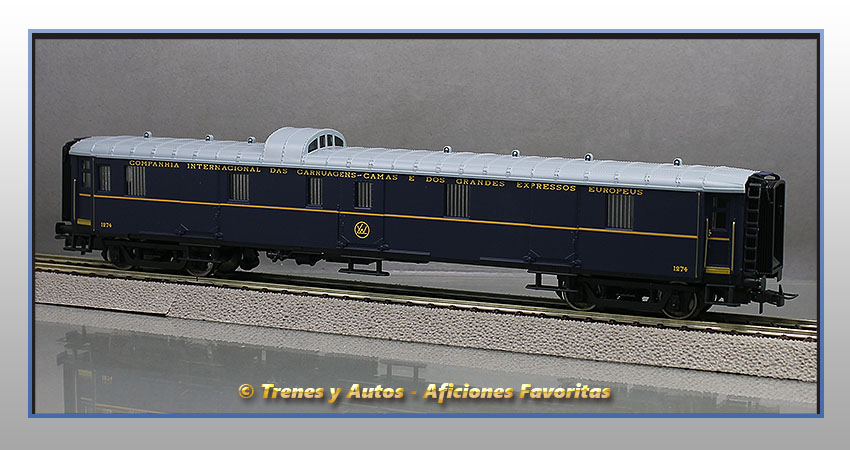 Furgón Tipo F CIWL 1274 - Renfe