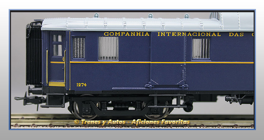 Furgón Tipo F CIWL 1274 - Renfe