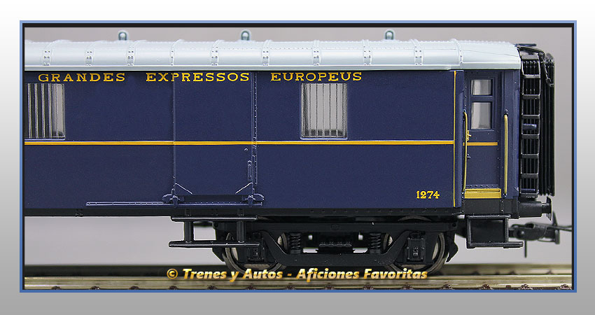 Furgón Tipo F CIWL 1274 - Renfe