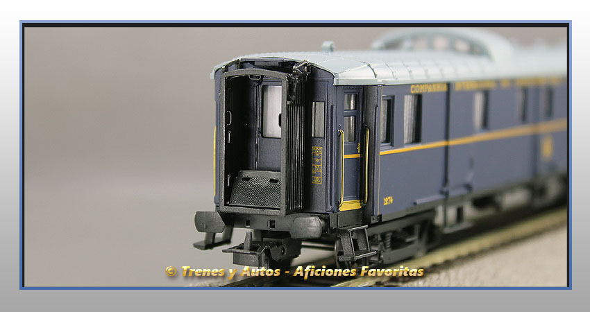 Furgón Tipo F CIWL 1274 - Renfe