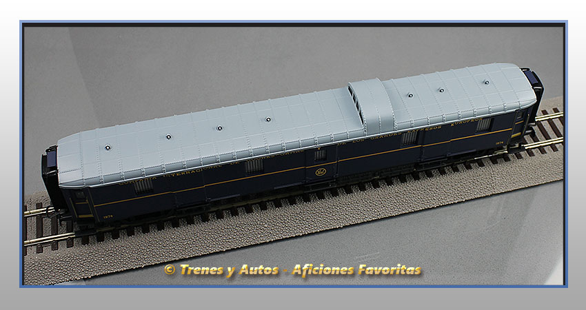 Furgón Tipo F CIWL 1274 - Renfe