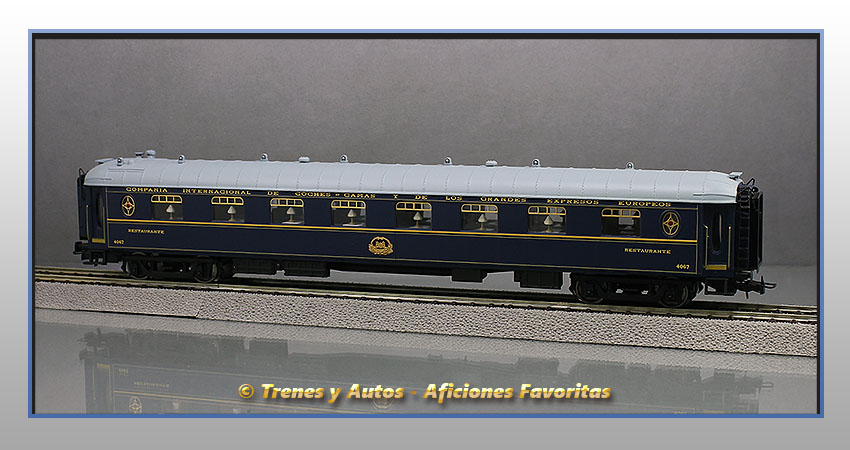 Coche salón restaurante Serie 4000 WP - Renfe
