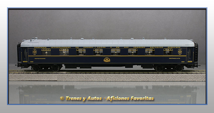 Coche salón restaurante Serie 4000 WP - Renfe