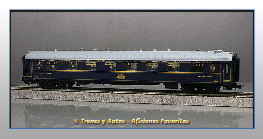 Coche salón restaurante Serie 4000 WP - Renfe