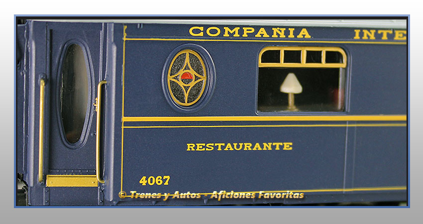 Coche salón restaurante Serie 4000 WP - Renfe