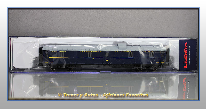 Furgón equipaje Tipo F CIWL 1296 - Renfe