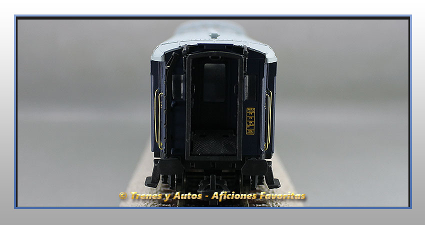 Furgón equipaje Tipo F CIWL 1296 - Renfe