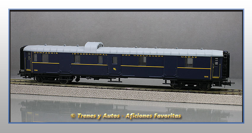 Furgón equipaje Tipo F CIWL 1296 - Renfe