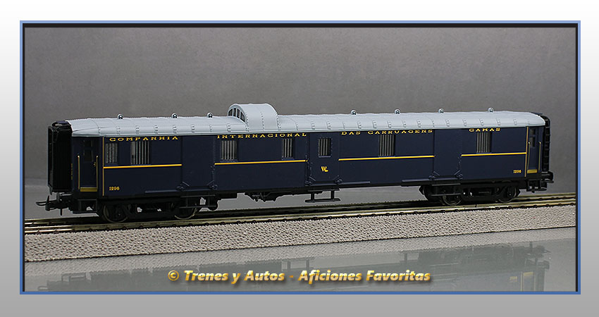 Furgón equipaje Tipo F CIWL 1296 - Renfe