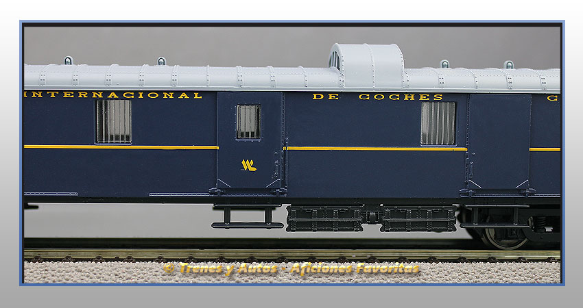 Furgón equipaje Tipo F CIWL 1296 - Renfe