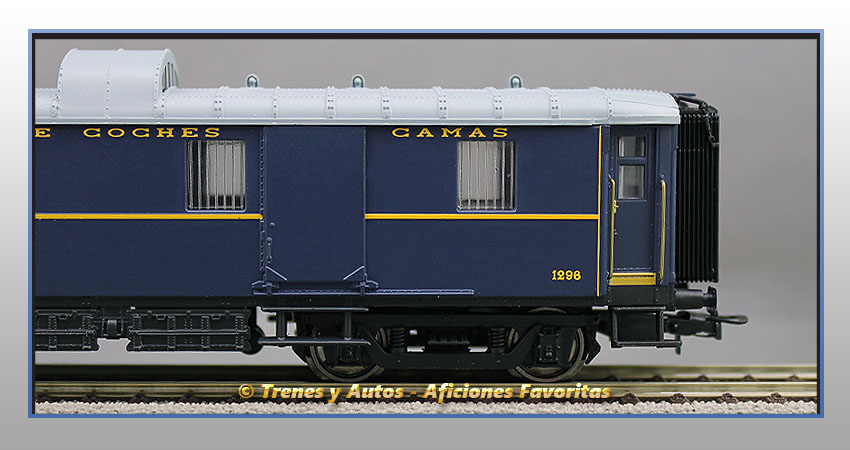 Furgón equipaje Tipo F CIWL 1296 - Renfe