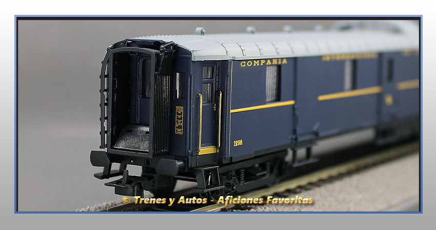 Furgón equipaje Tipo F CIWL 1296 - Renfe