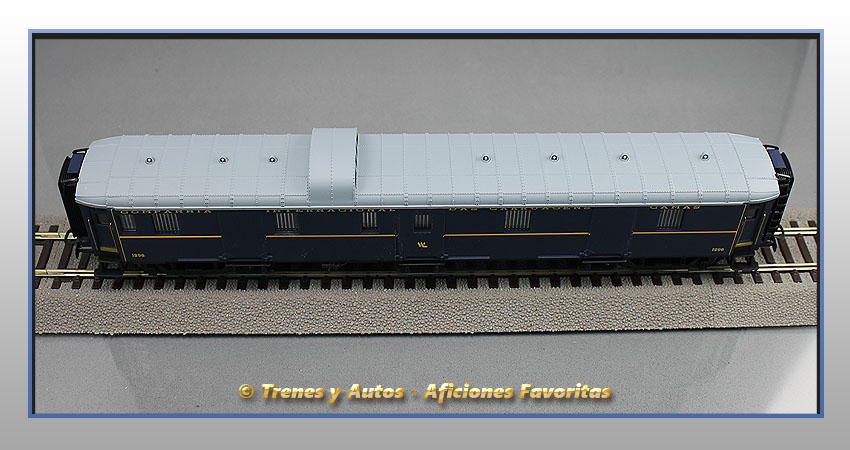Furgón equipaje Tipo F CIWL 1296 - Renfe