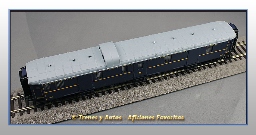 Furgón equipaje Tipo F CIWL 1296 - Renfe