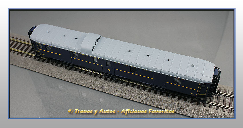 Furgón equipaje Tipo F CIWL 1296 - Renfe