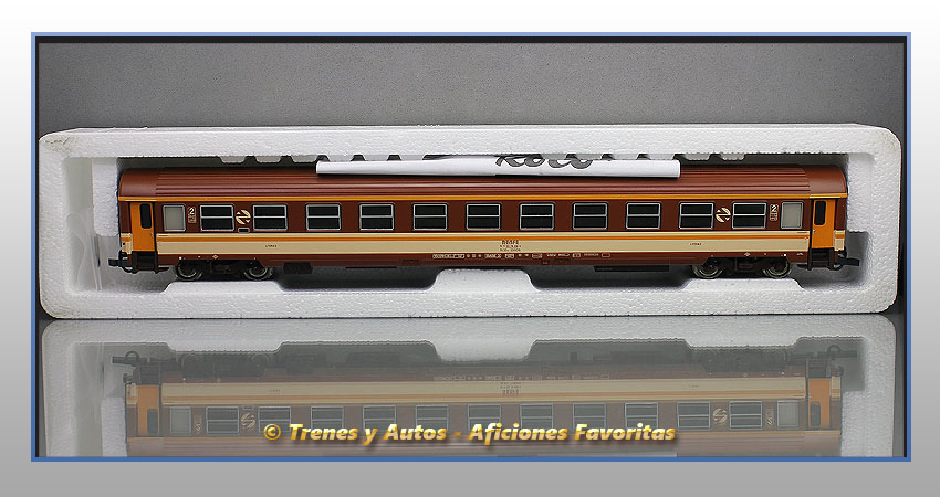 Coche pasajeros Tipo Bc10x Literas "Estrella" - Renfe
