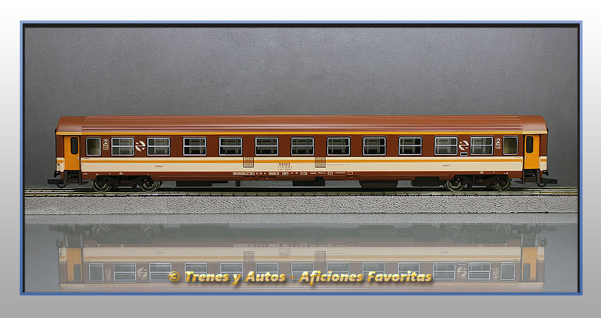 Coche pasajeros Tipo Bc10x Literas "Estrella" - Renfe