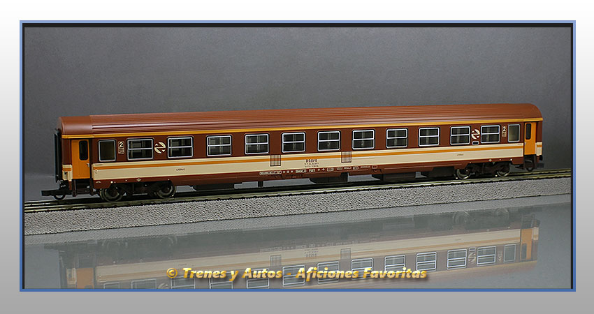 Coche pasajeros Tipo Bc10x Literas "Estrella" - Renfe