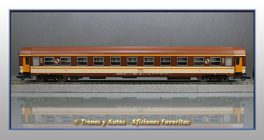 Coche pasajeros Tipo Bc10x Literas "Estrella" - Renfe