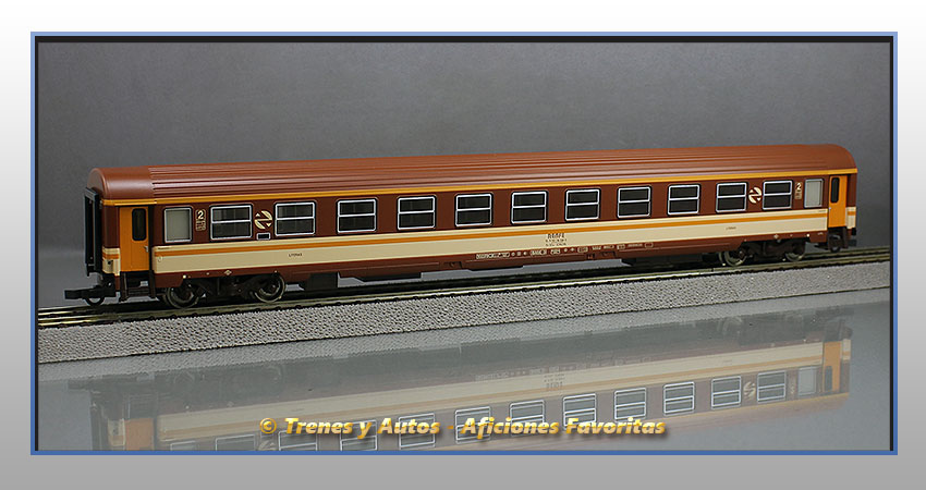 Coche pasajeros Tipo Bc10x Literas "Estrella" - Renfe