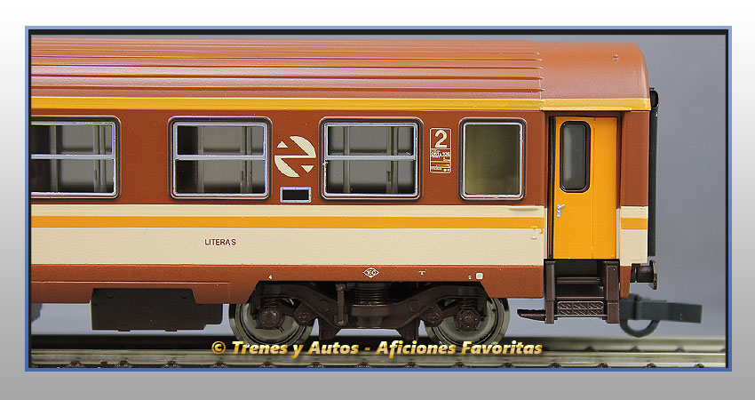 Coche pasajeros Tipo Bc10x Literas "Estrella" - Renfe