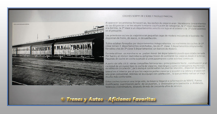 Coches pasajeros Ex norte Serie 1678/1835 - Renfe
