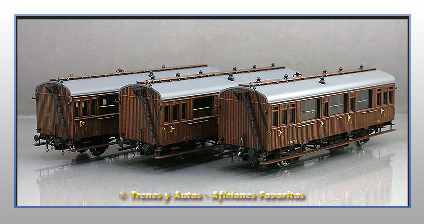 Coches pasajeros Ex norte Serie 1678/1835 - Renfe