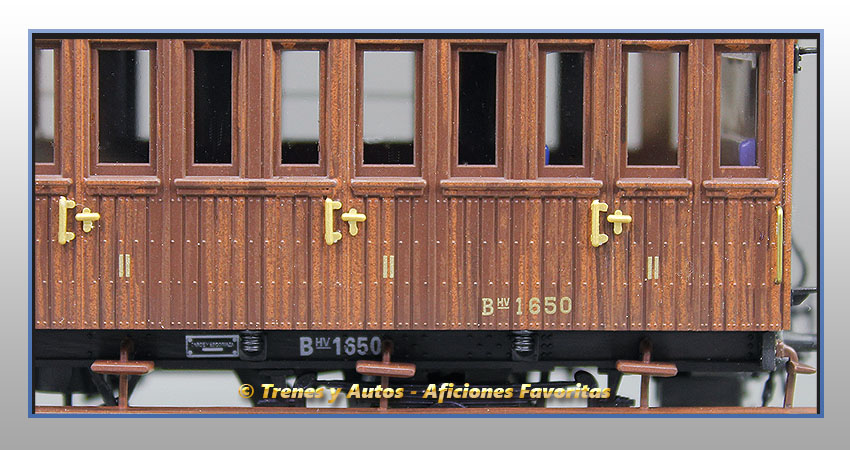 Coche pasajeros Serie 1678/1835 Bhv-1650 - Renfe