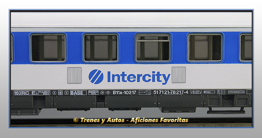 Coche pasajeros Serie B11x-10217 "Intercity" - Renfe