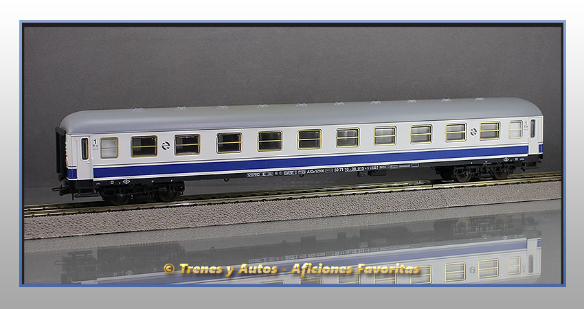 Coche pasajeros Serie A10x-12106 "Danone" - Renfe