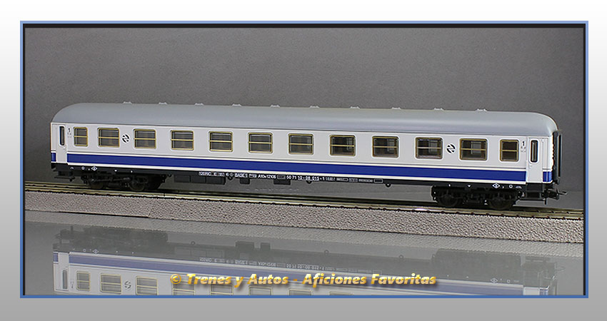 Coche pasajeros Serie A10x-12106 "Danone" - Renfe