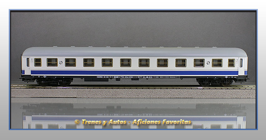 Coche pasajeros Serie A10x-12106 "Danone" - Renfe