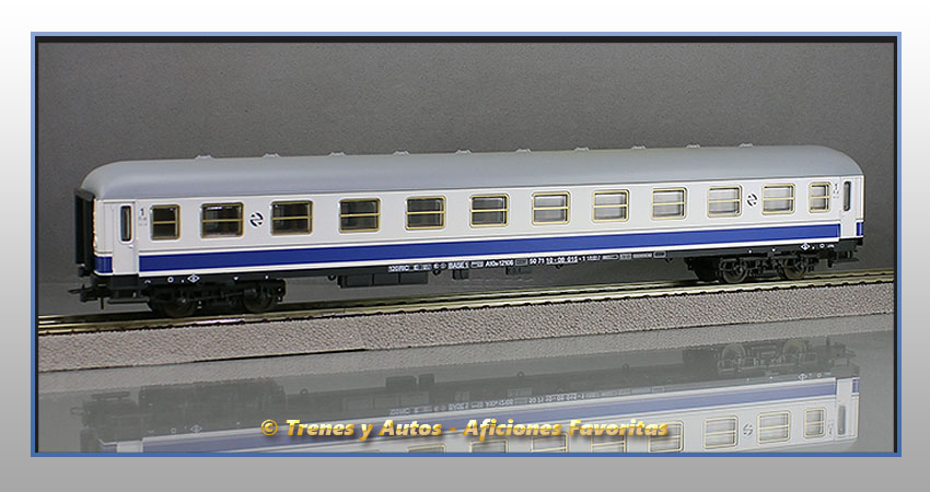 Coche pasajeros Serie A10x-12106 "Danone" - Renfe